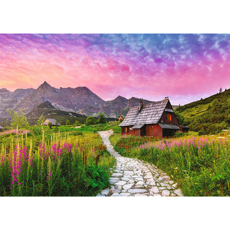 Trefl, Hala Gąsienicowa, Tatry, Polska, puzzle, 500 elementów