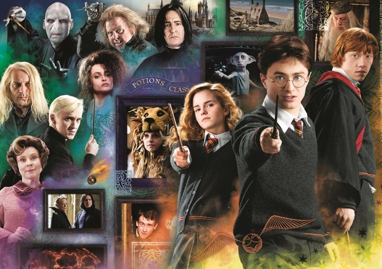 Trefl, Harry Potter, Świat czarodziejów, puzzle, 1000 elementów