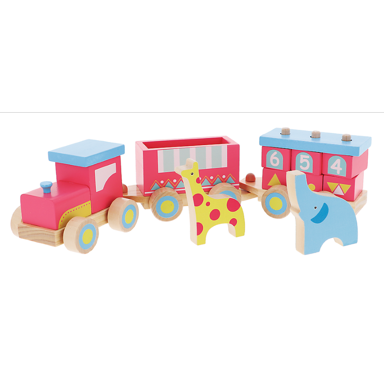 Trefl, Hello Africa, drewniany pociąg