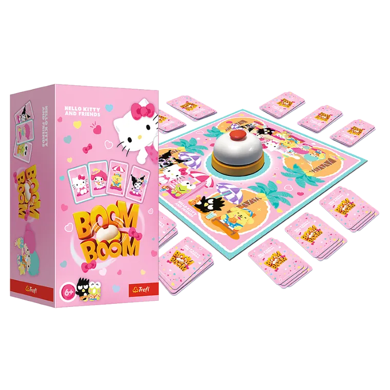 Trefl, Hello Kitty, Boom Boom, gra karciana