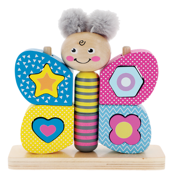 Trefl, Hi Butterfly, zabawka drewniana