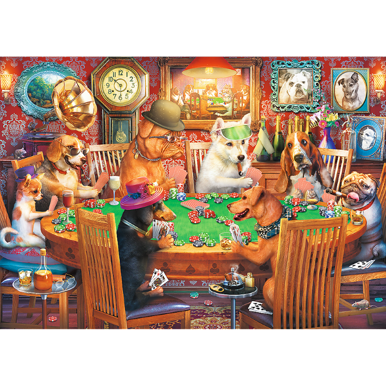 Trefl, Hidden Shapes, Wieczór gier, puzzle, 1086 elementów