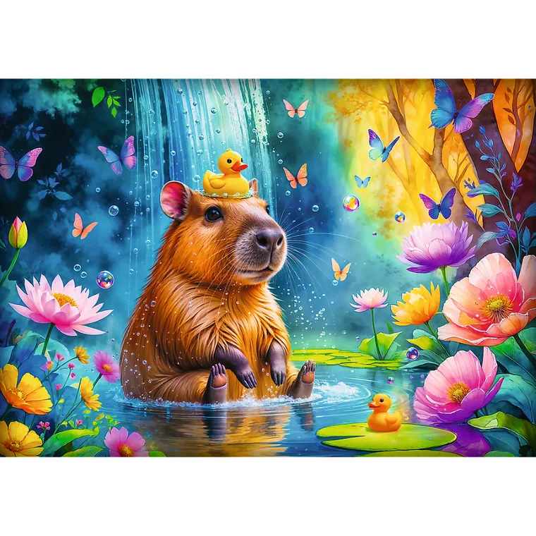 Trefl, Kapibara, puzzle, 1000 elementów