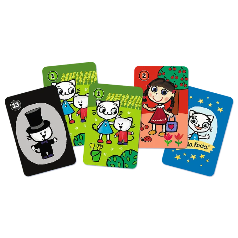 Trefl, Kicia Kocia, Piotruś, gra karciana