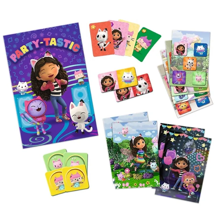 Trefl, Koci Domek Gabi, Kalejdoskop 8 w1, zestaw gier