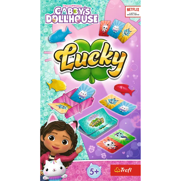 Trefl, Koci Domek Gabi, Lucky, gra familijna
