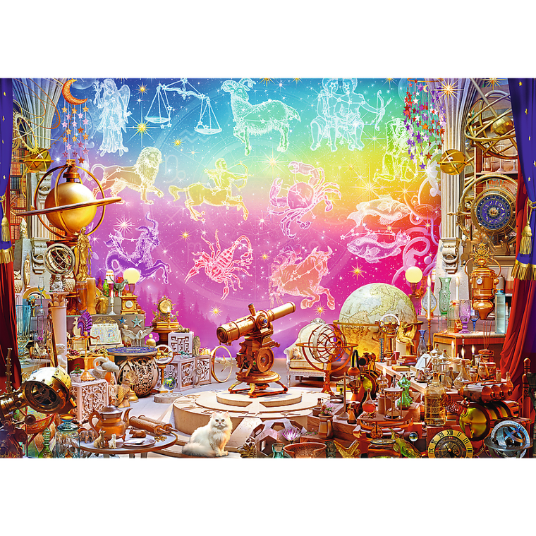 Trefl, Kosmos i kryształy, puzzle, 2-500 elementów