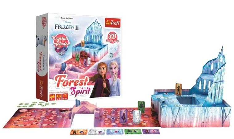 Trefl, Kraina Lodu, Forest Spirit, gra familijna