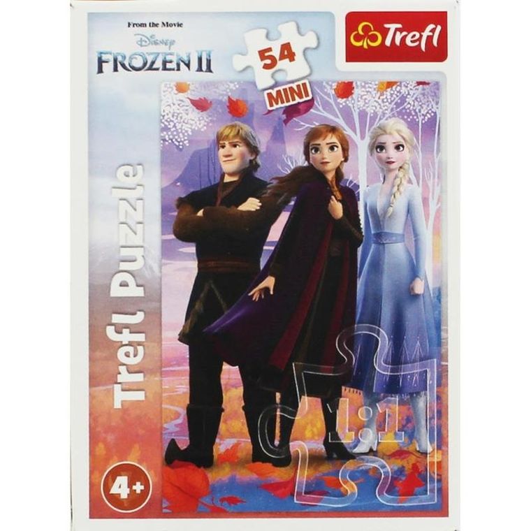 Trefl, Kraina Lodu, Mini, W świecie Anny i Elisy, puzzle, 54 elementy