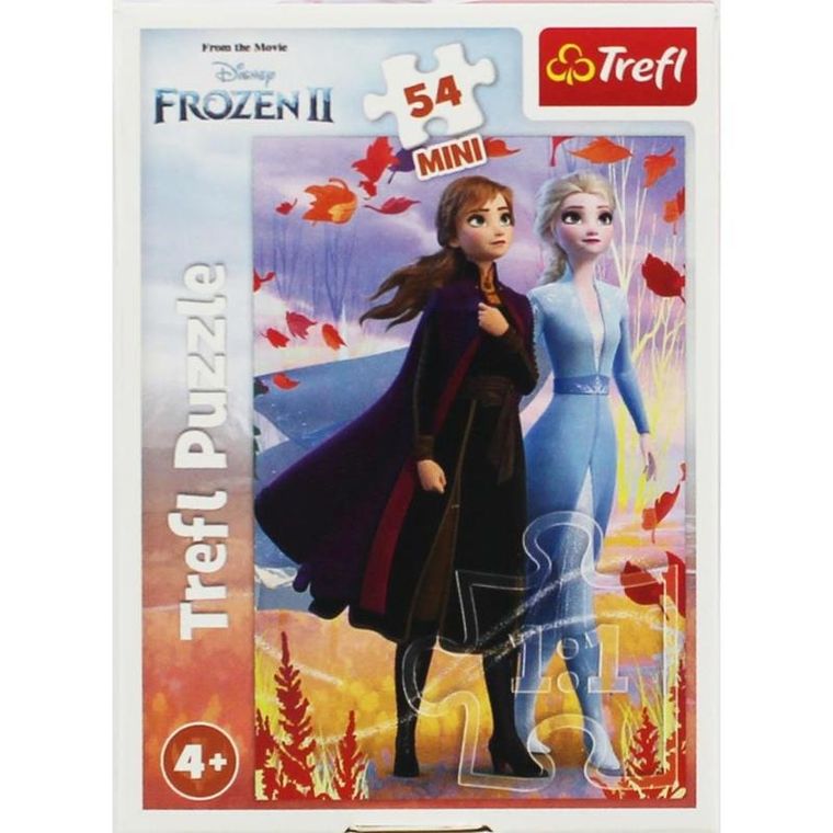 Trefl, Kraina Lodu, Mini, W świecie Anny i Elisy, puzzle, 54 elementy