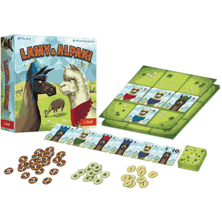 Trefl, Lamy i Alpaki, gra familijna