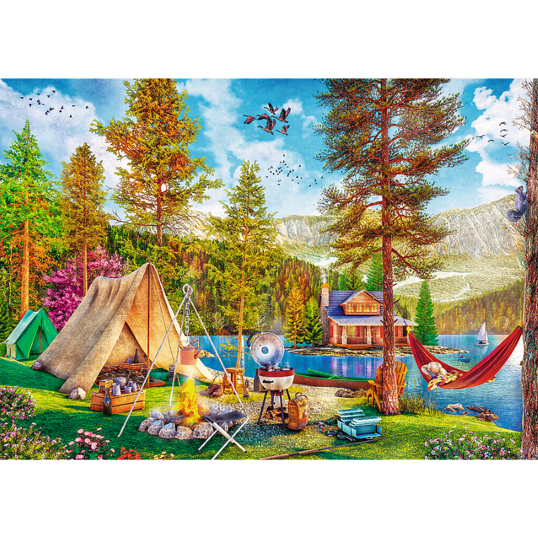 Trefl, Letni relaks, puzzle, 2-500 elementów