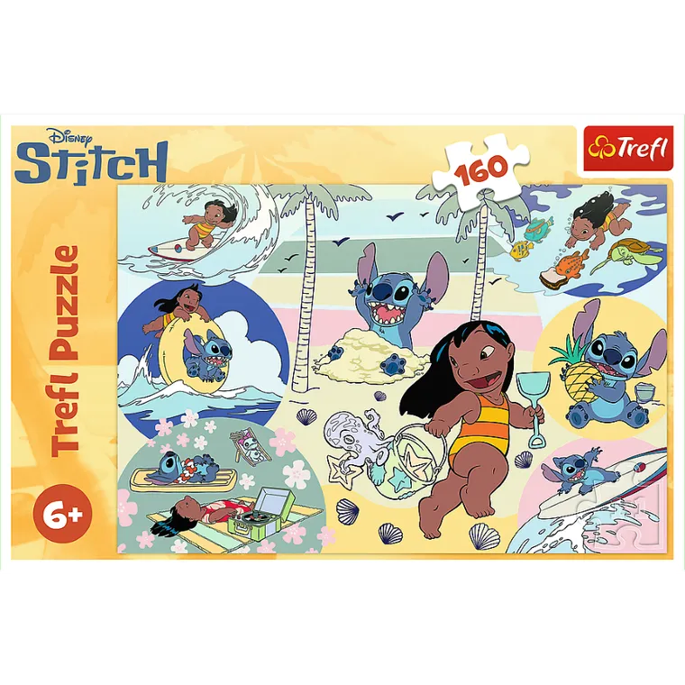 Trefl, Lilo i Stitch, Stitch rządzi, puzzle, 160 elementów