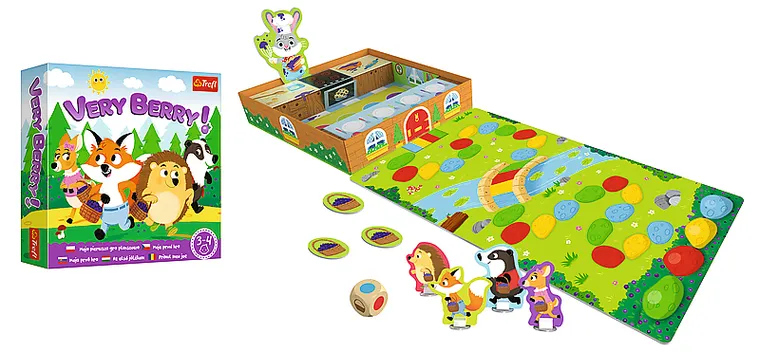 Trefl, Little Planet, Na jagody, moja pierwsza gra planszowa