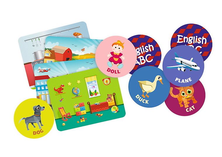 Trefl, Mały odkrywca, English ABC, gra edukacyjna