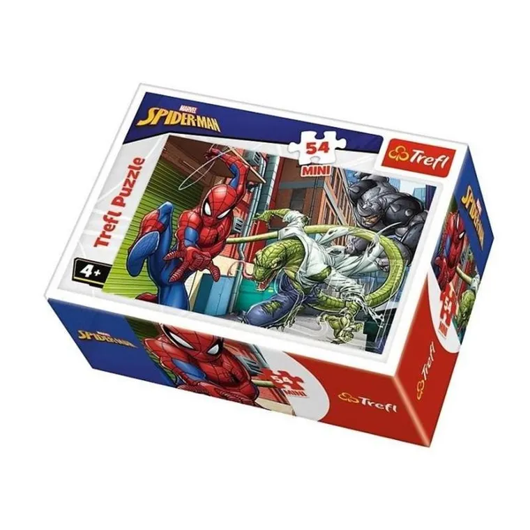 Trefl, Mini, Spiderman 4, puzzle, 54 elementy