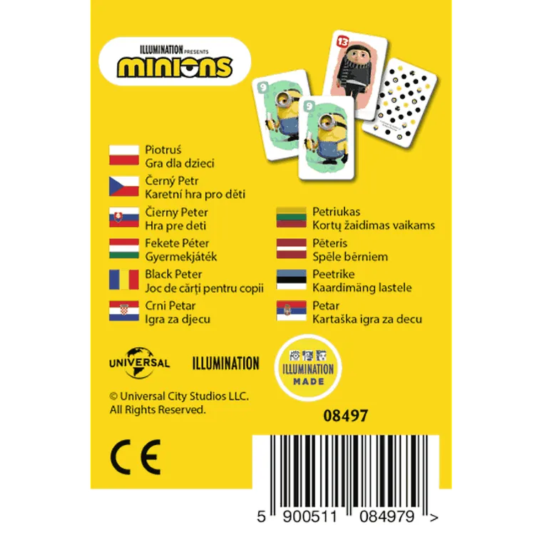 Trefl, Minionki, karty Piotruś, gra karciana