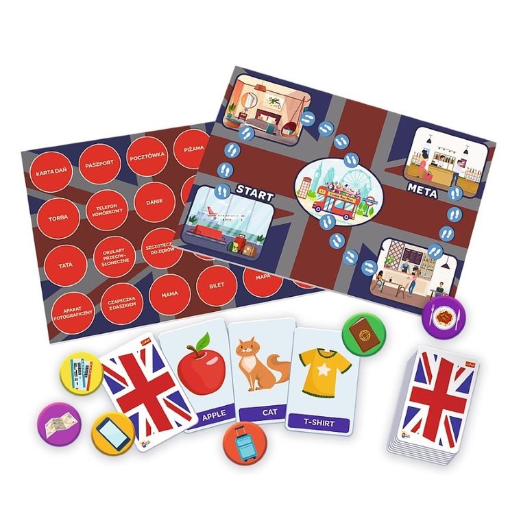 Trefl, Mistrz Wiedzy, English is Fun, gra edukacyjna