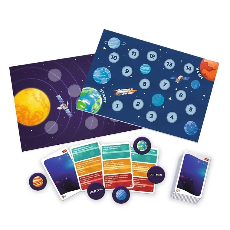 Trefl, Mistrz Wiedzy, Kosmos, gra edukacyjna