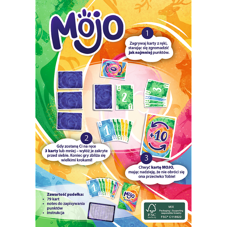 Trefl, Mojo, gra karciana
