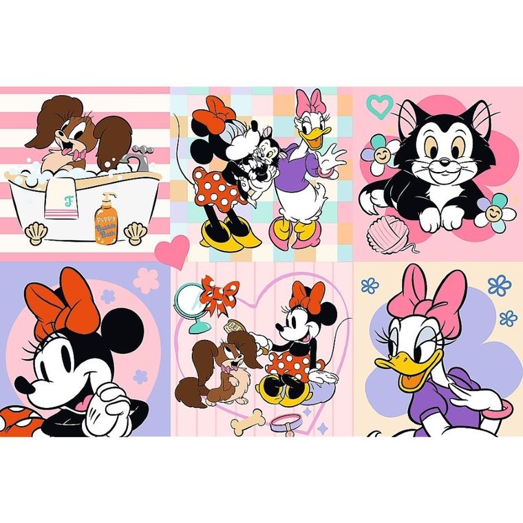 Trefl, Myszka Minnie, Kolorowy dzień Minnie, puzzle, 160 elementów