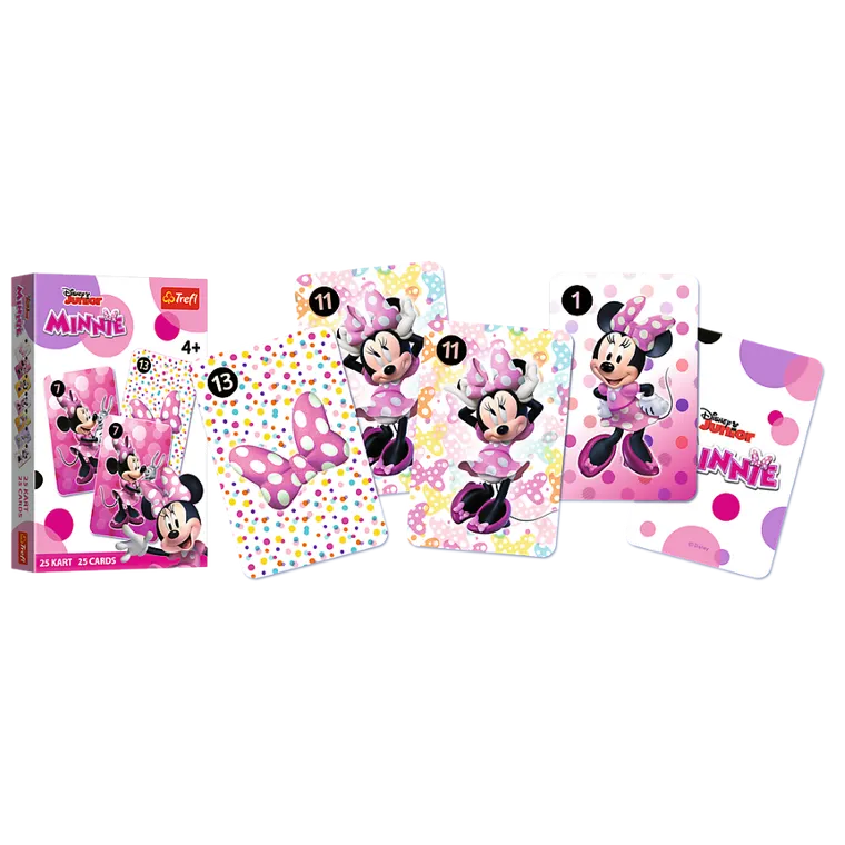 Trefl, Myszka Minnie, Piotruś, gra karciana