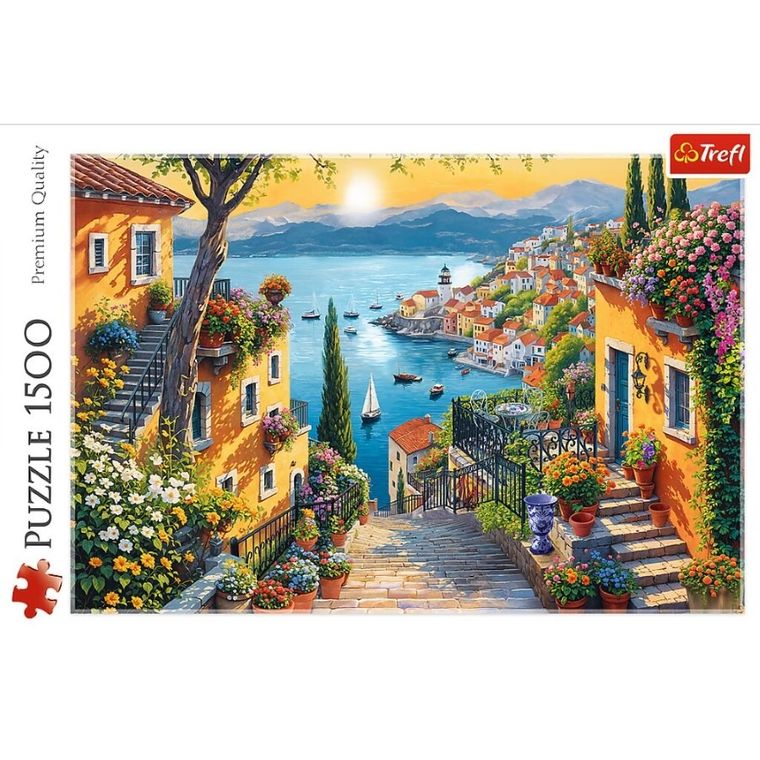 Trefl, Nadmorski widok, puzzle, 1500 elementów