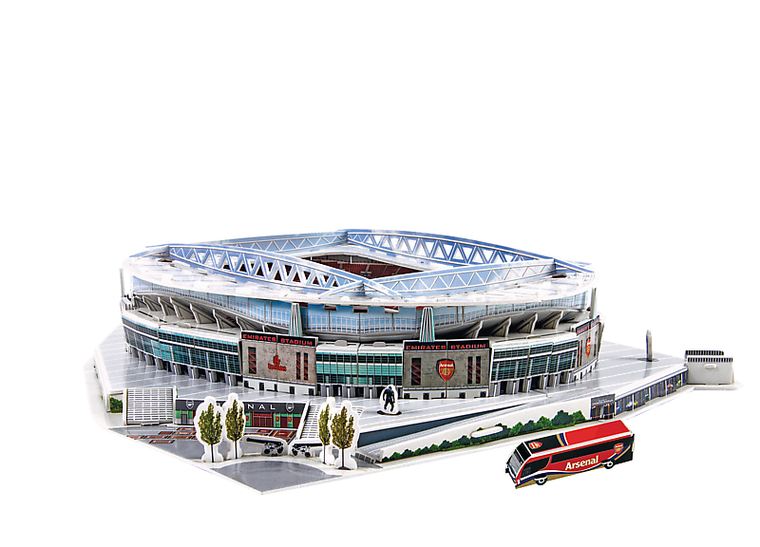 Trefl, Nanostad, model stadionu Emirates Arsenal, puzzle 3D