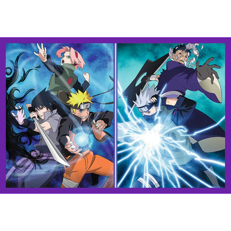 Trefl, Naruto Shippuden, Ninja z Wioski Ukrytego Liścia, puzzle, 2-200 elementów