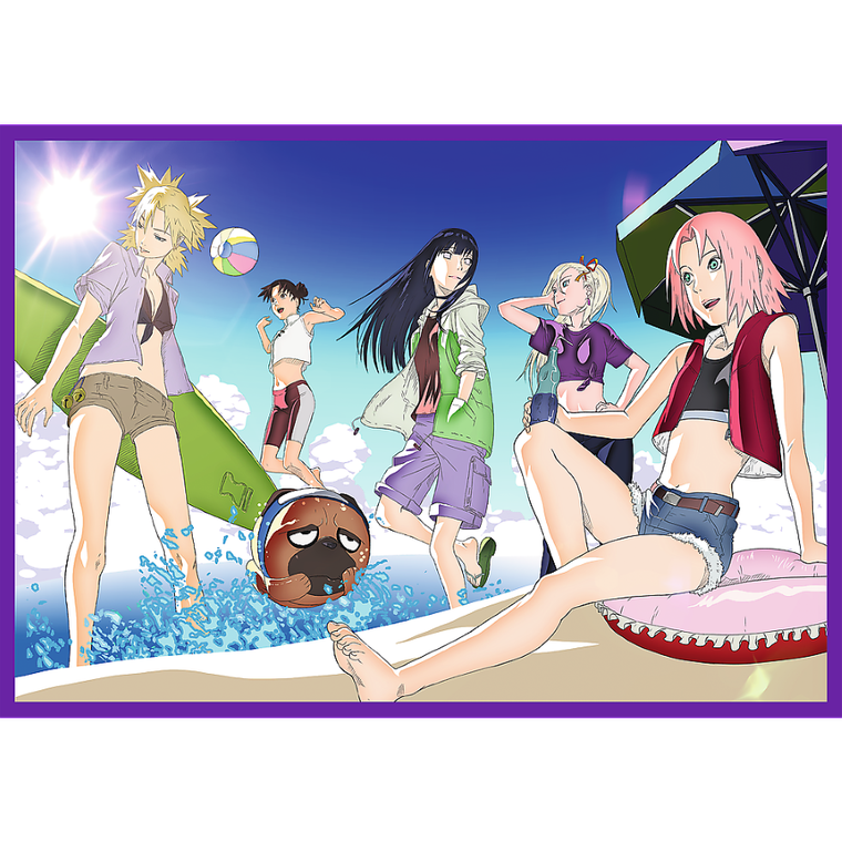 Trefl, Naruto Shippuden, Przygody Naruto Uzumaki, puzzle, 4-250 elementów