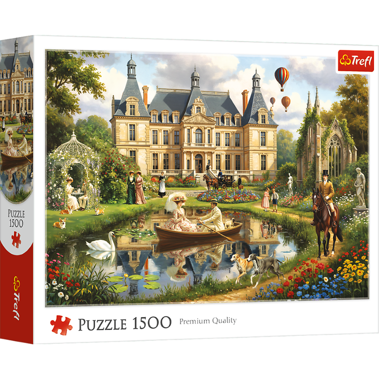 Trefl, Pałac nad wodą, puzzle, 1500 elementów
