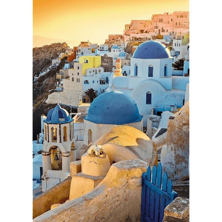 Trefl, Photo Odyssey, Miasteczko Oia, Santorini, puzzle, 1000 elementów