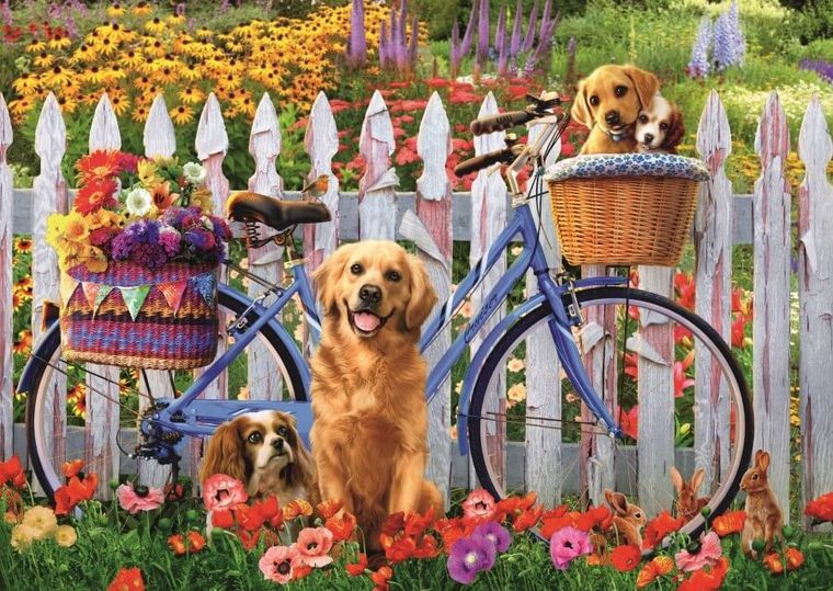 Trefl, Pieska przygoda, puzzle, 500 elementów