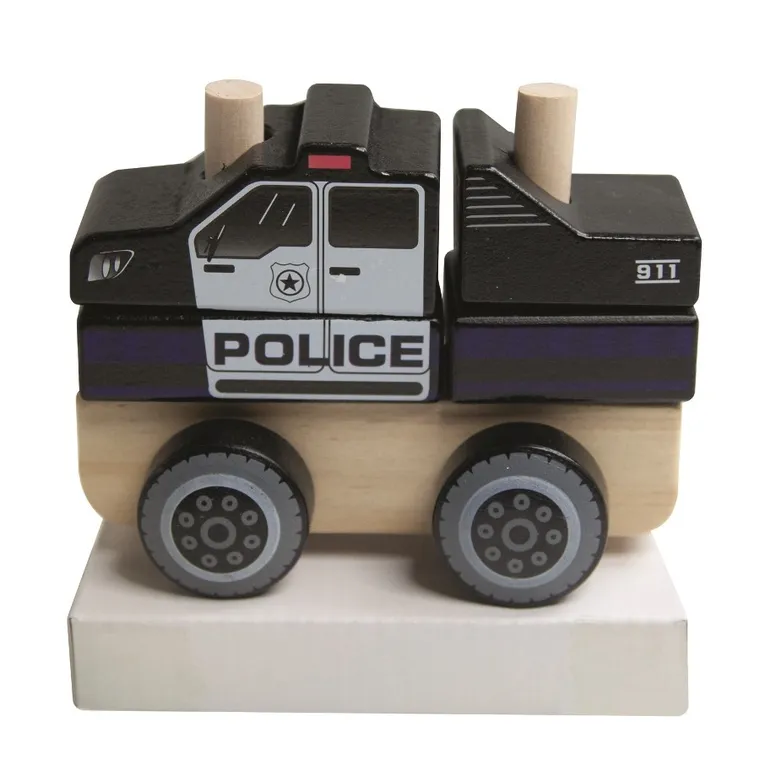 Trefl, Policja, zabawka drewniana