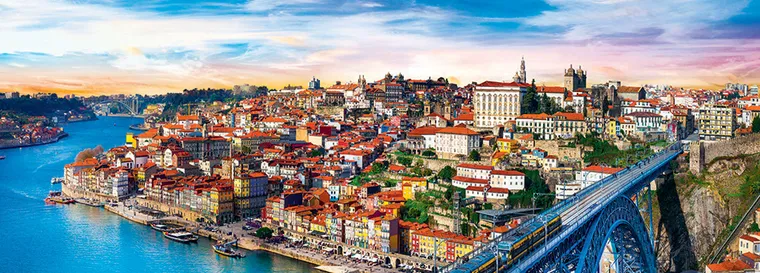 Trefl, Porto, Portugalia, puzzle panorama, 500 elementów