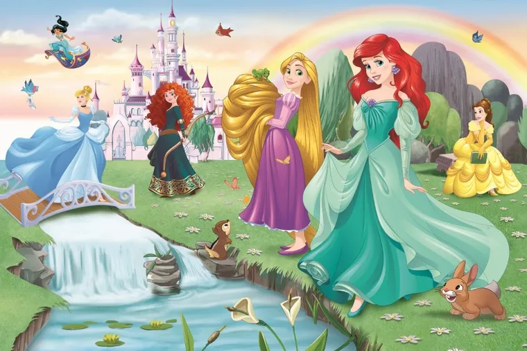 Trefl, Poznaj Księżniczki Disney'a, puzzle, 60 elementów