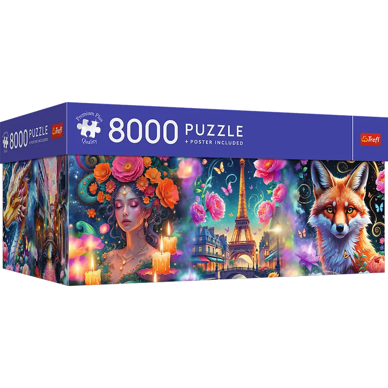 Trefl, Premium Plus, Colorful World, puzzle, 8000 elementów