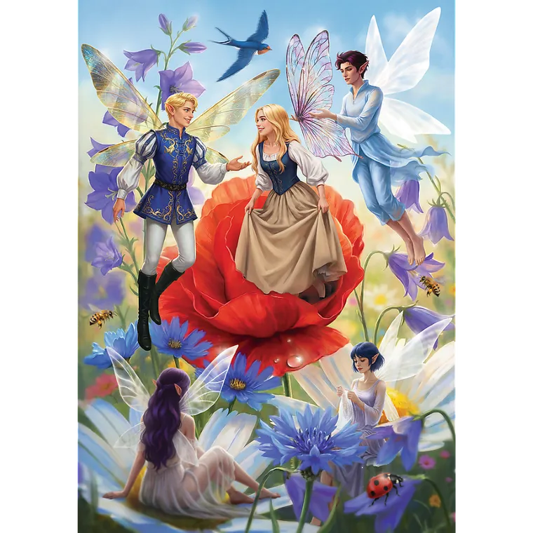 Trefl, Premium Plus, Enchanted Fairy Tales, Calineczka, puzzle, 500 elementów