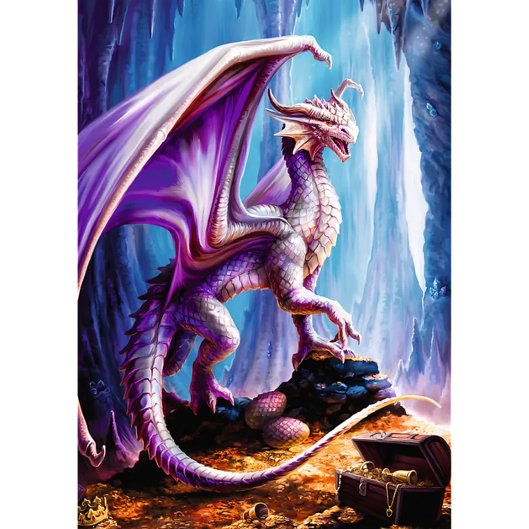 Trefl, Premium Plus, Fantasy Collection, Anne Stokes, Strażnik Skarbu, puzzle, 1000 elementów