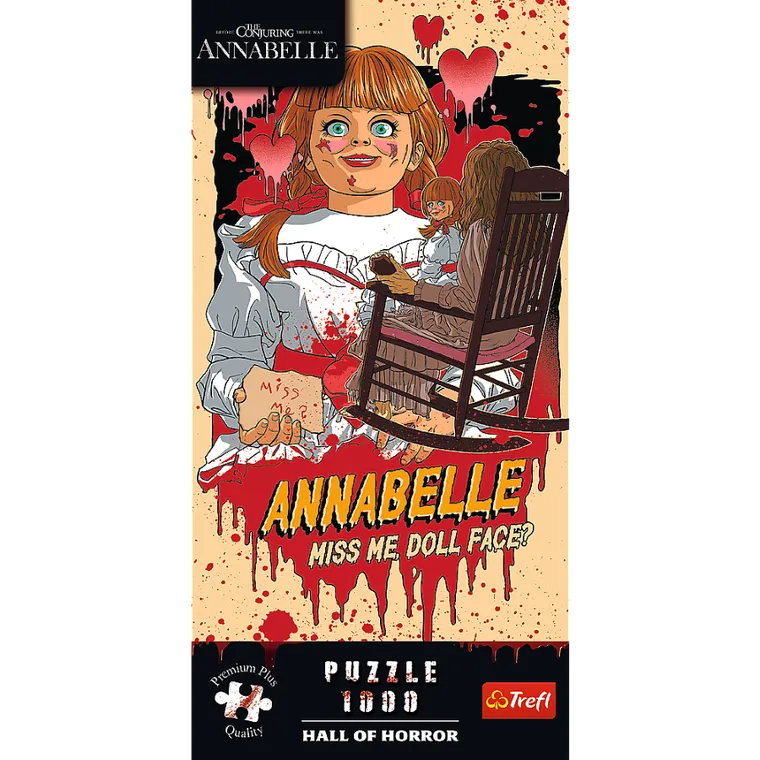 Trefl, Premium Plus, Hall of Horror, Annabelle, puzzle, 1000 elementów