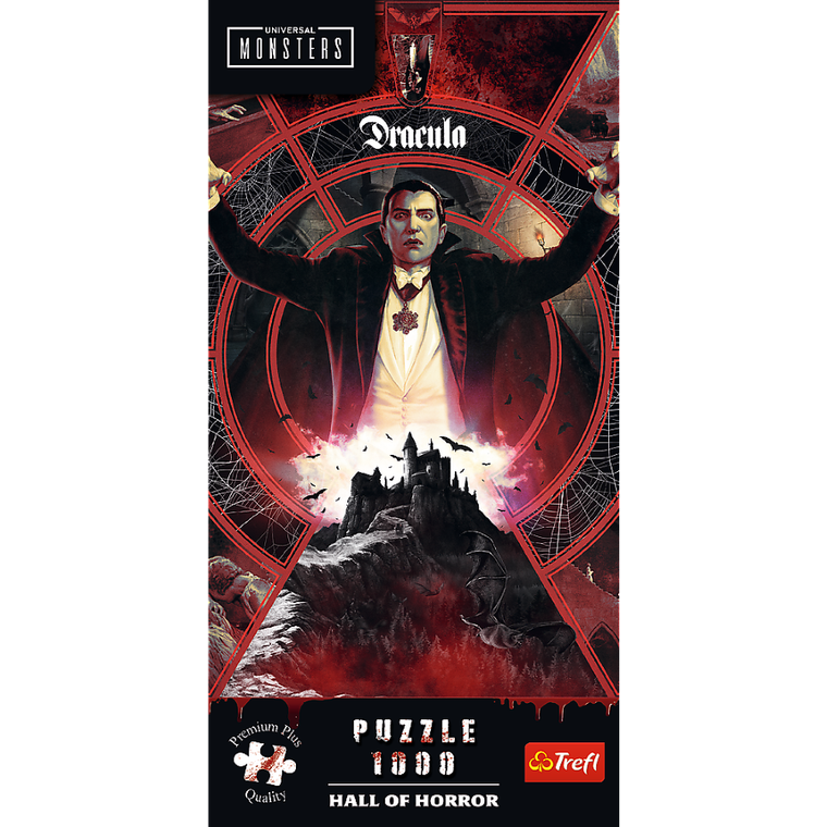 Trefl, Premium Plus, Hall of Horror, Drakula, puzzle, 1000 elementów