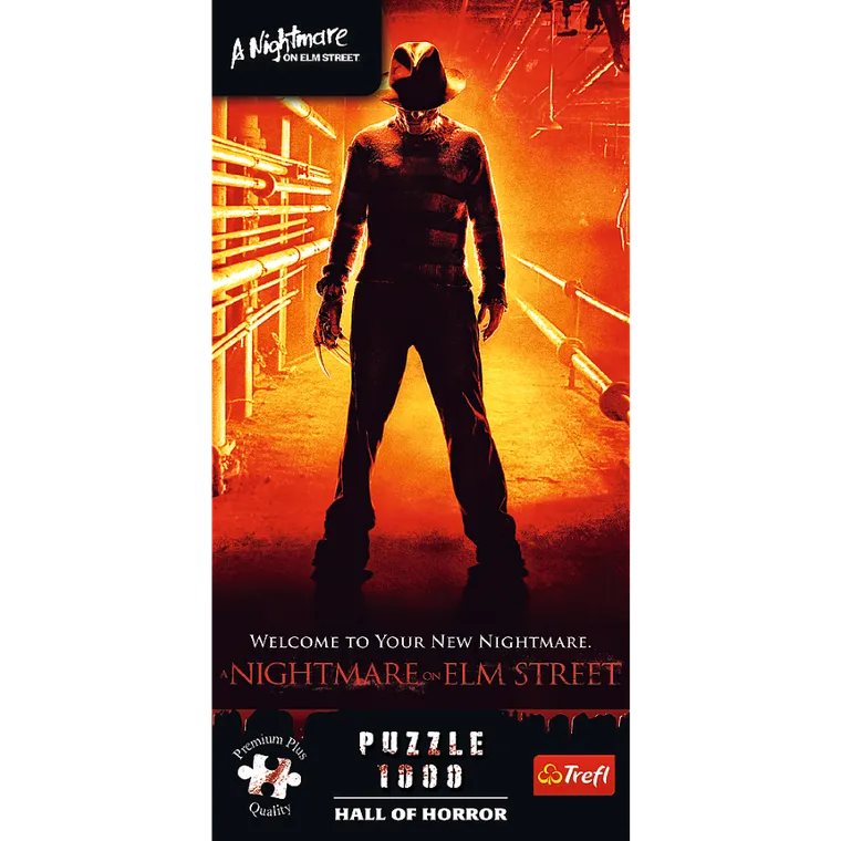 Trefl, Premium Plus, Hall of Horror, Koszmar z ulicy Wiązów, puzzle, 1000 elementów