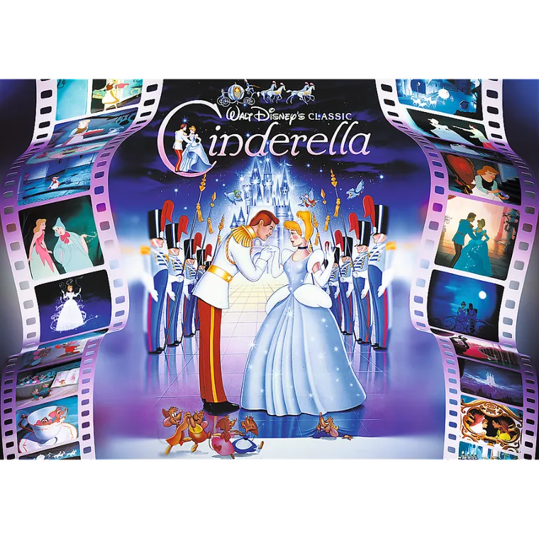 Trefl, Premium Plus, Iconic Moments, Kopciuszek, puzzle, 1000 elementów