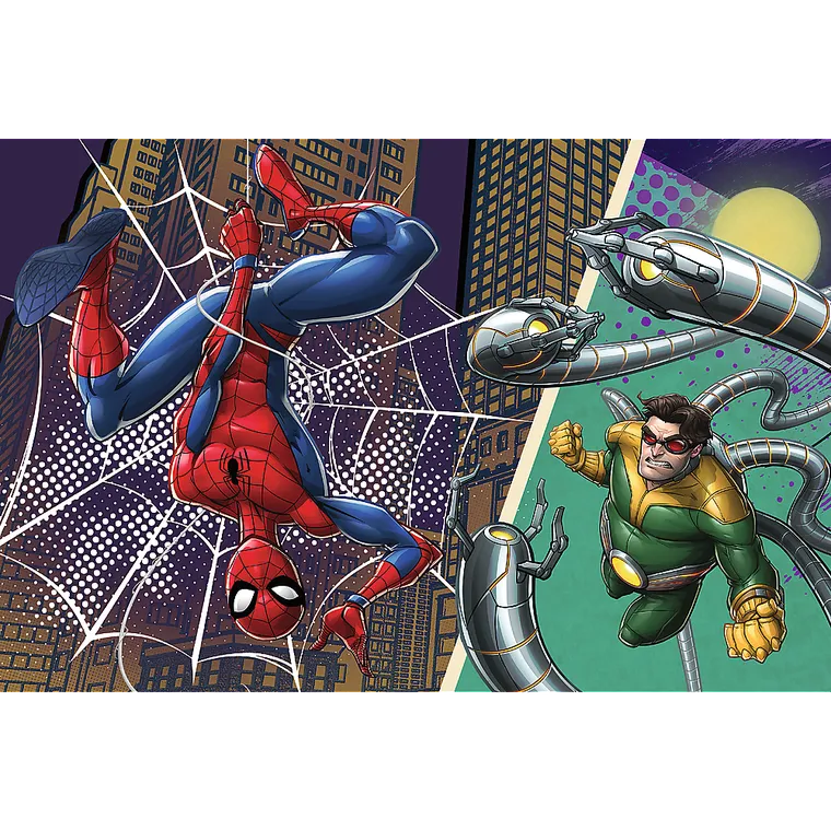 Trefl, Premium Plus Kids, Spider-Man, Superbohaterski dzień, puzzle, 60 elementów