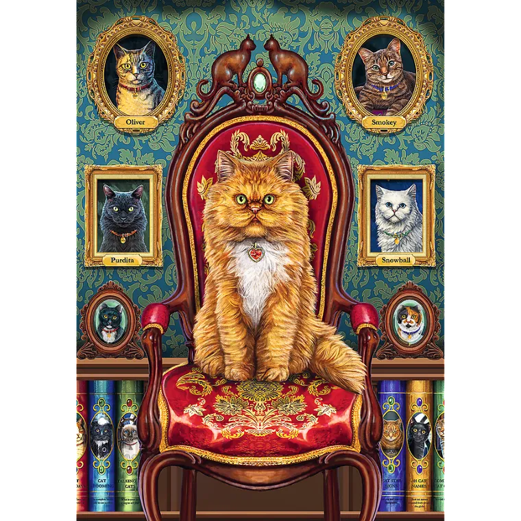 Trefl, Premium Plus, Magic Collection, Lisa Parker, Kotomania, puzzle, 1000 elementów