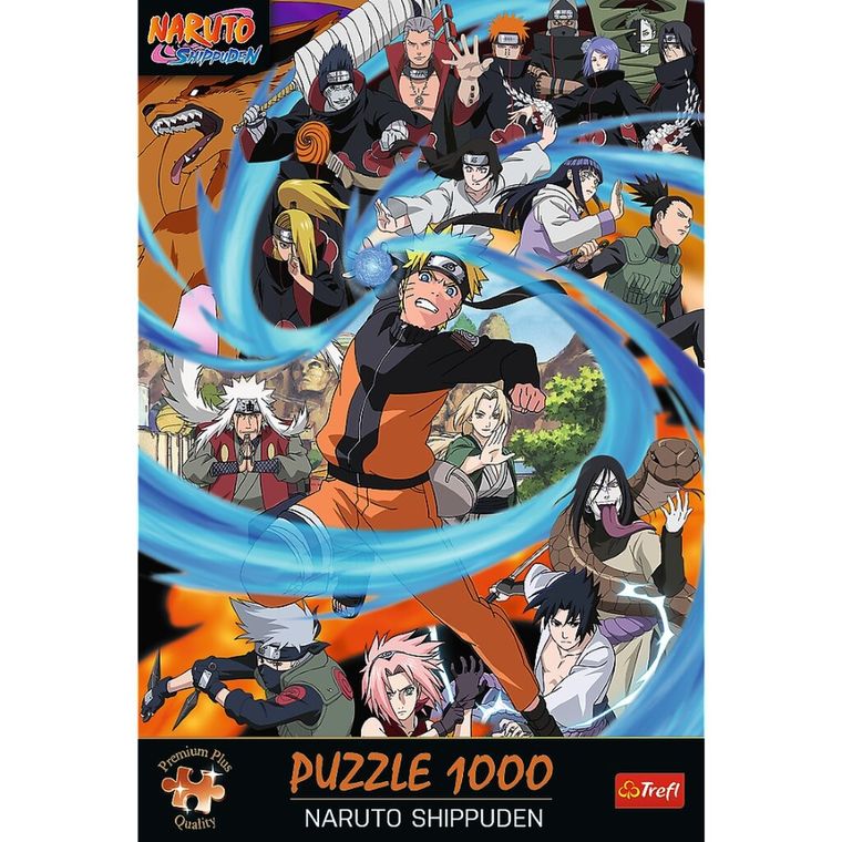 Trefl, Premium Plus, Naruto Shippuden, puzzle, 1000 elementów