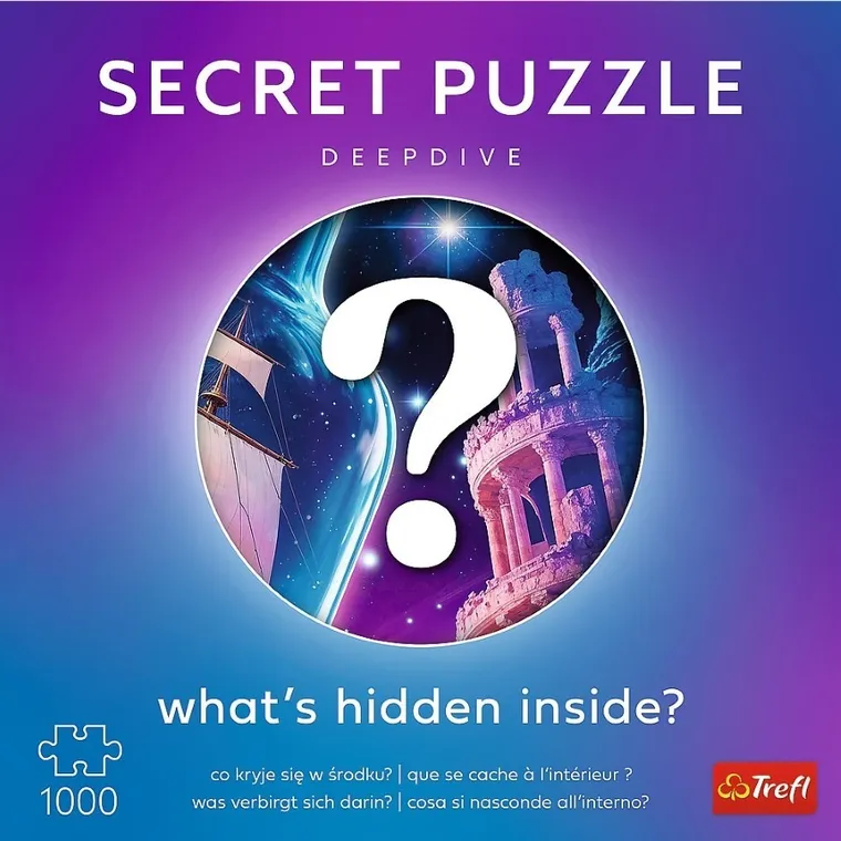 Trefl, Premium Plus, Secret Puzzle, Deepdive, puzzle, 1000 elementów