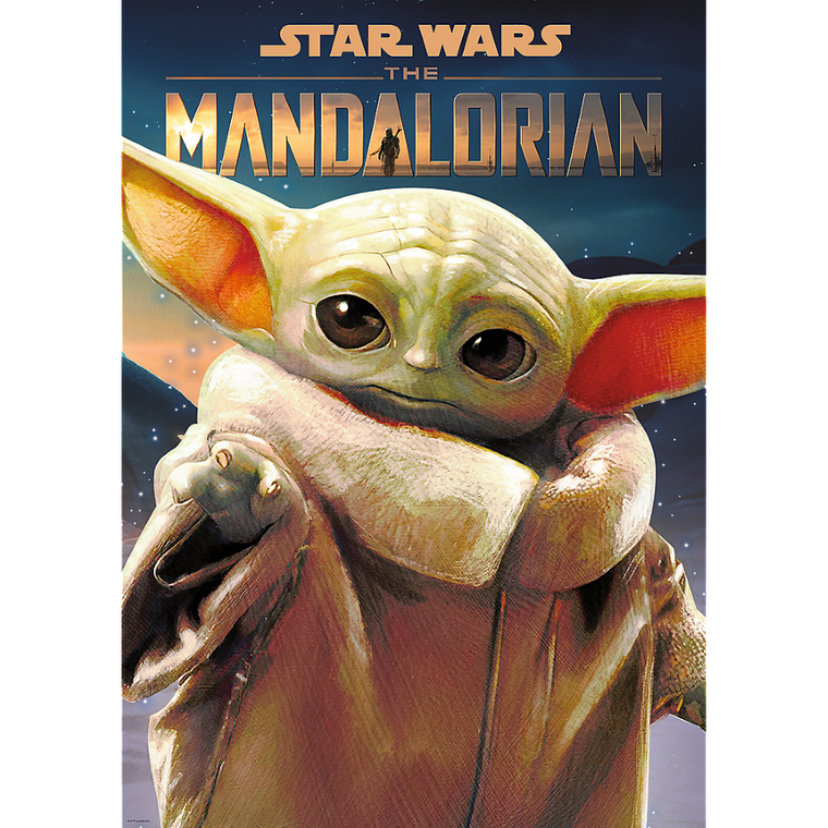 Trefl, Premium Plus, Star Wars, The Mandalorian, Grogu, puzzle, 1000 elementów