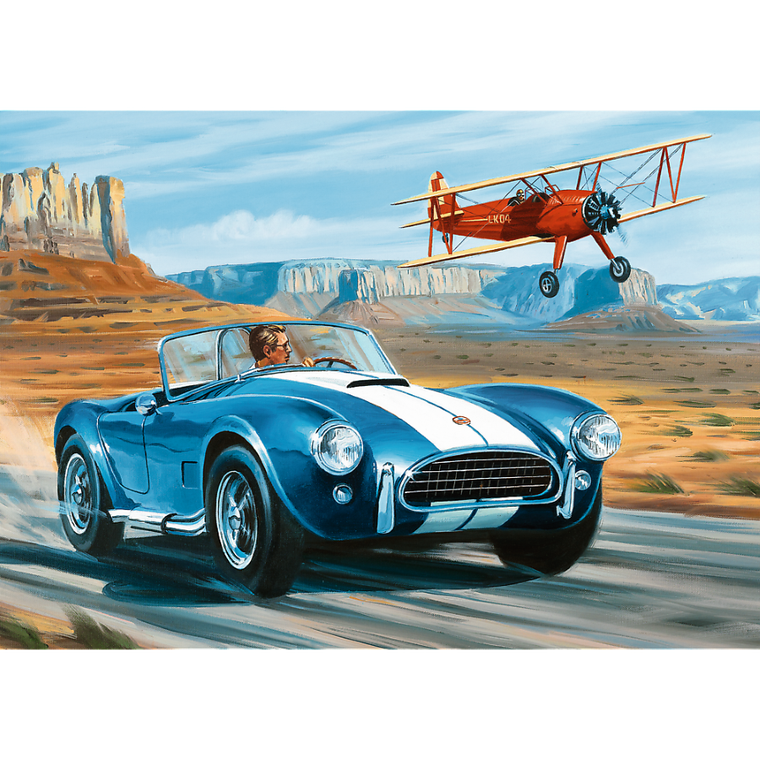 Trefl, Premium Plus, Tea Time, Pustynny wyścig, puzzle, 1000 elementów