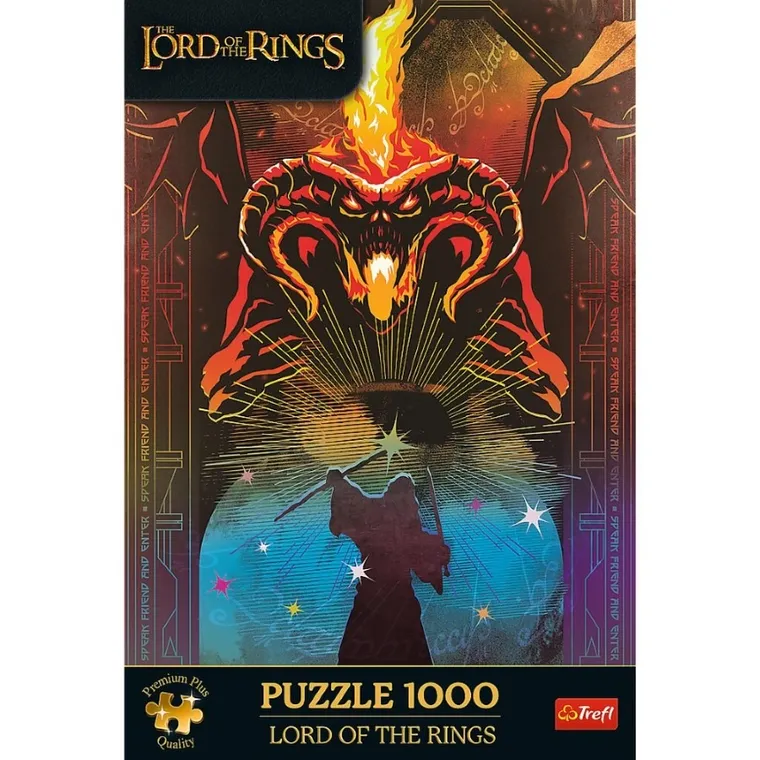 Trefl, Premium Plus, Władca Pierścieni, puzzle, 1000 elementów